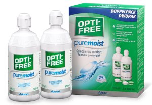 Roztok OPTI-FREE PureMoist 2 x 300ml s pouzdrem