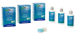 Roztok SoloCare Aqua 3 x 90ml s 1 pouzdrem